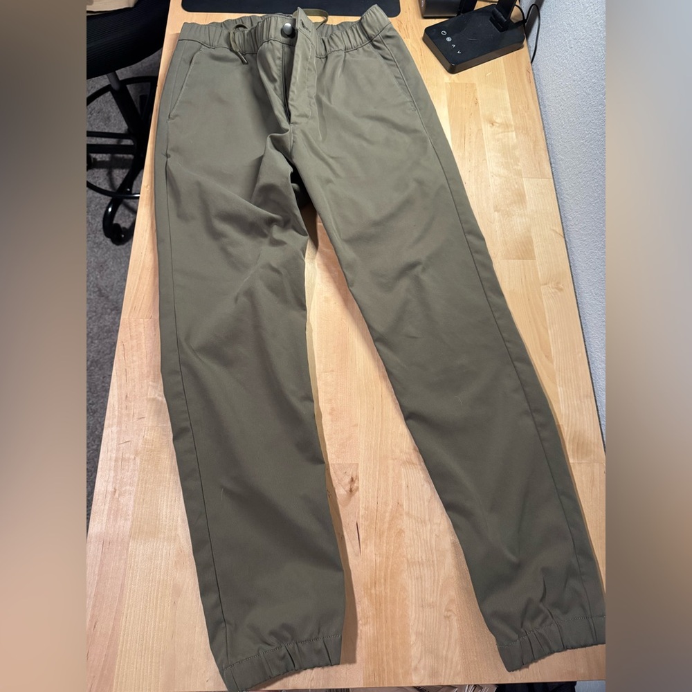 Huckberry Proof Men's Olive Green Pants - M